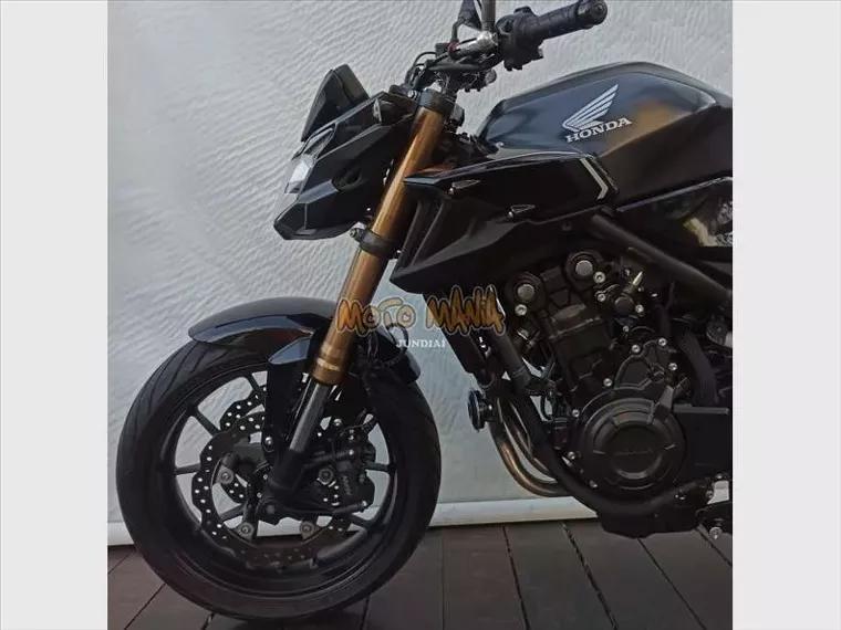 Honda CB 500 Cinza 9