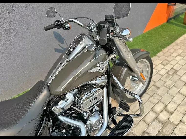 Harley-Davidson Fat Boy Cinza 10