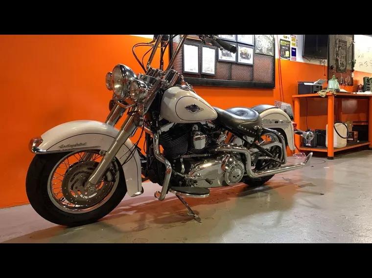 Harley-Davidson Heritage Branco 1