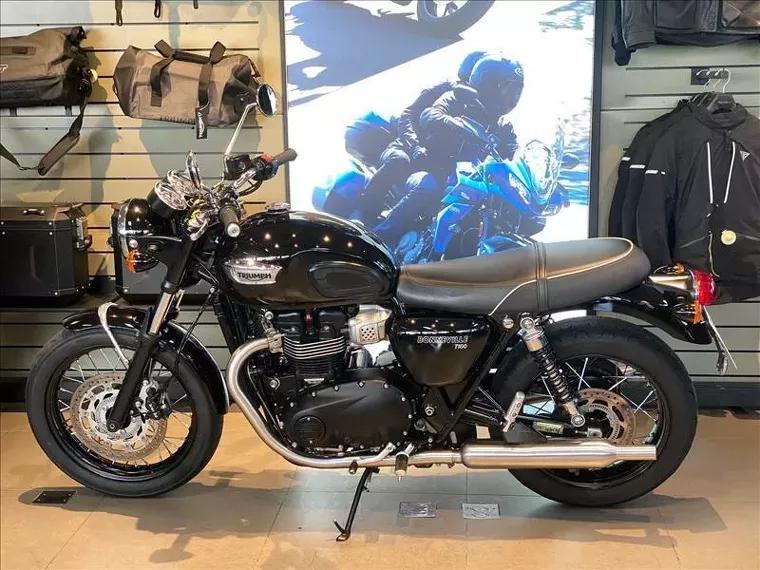 Triumph Bonneville Preto 2