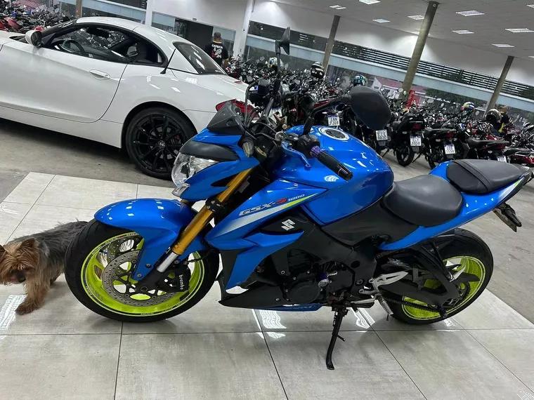 Suzuki GSX-S Azul 12