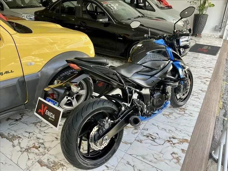 Suzuki GSX-S Azul 7