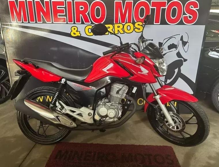 Honda CG 160 Vermelho 1