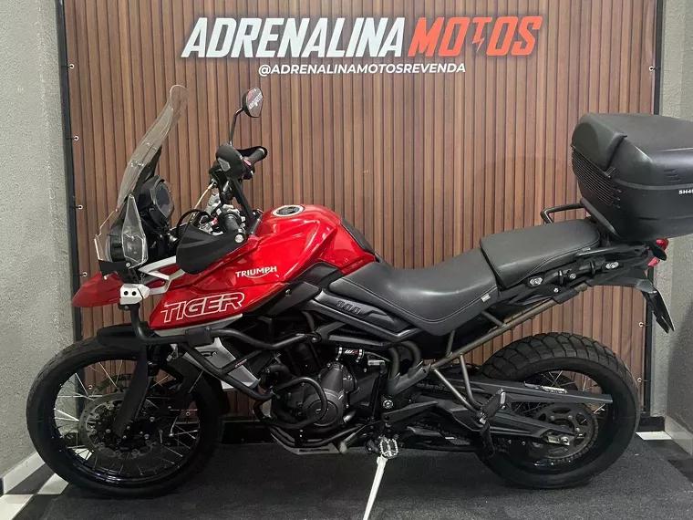 Triumph Tiger 800 Vermelho 7