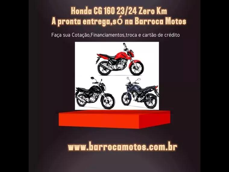 Honda CG 160 Preto 2