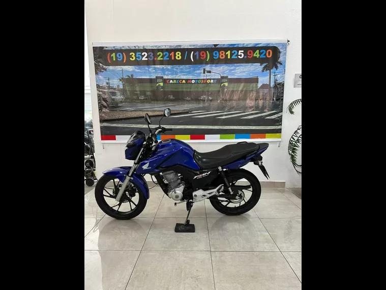 Honda CG 160 Azul 23