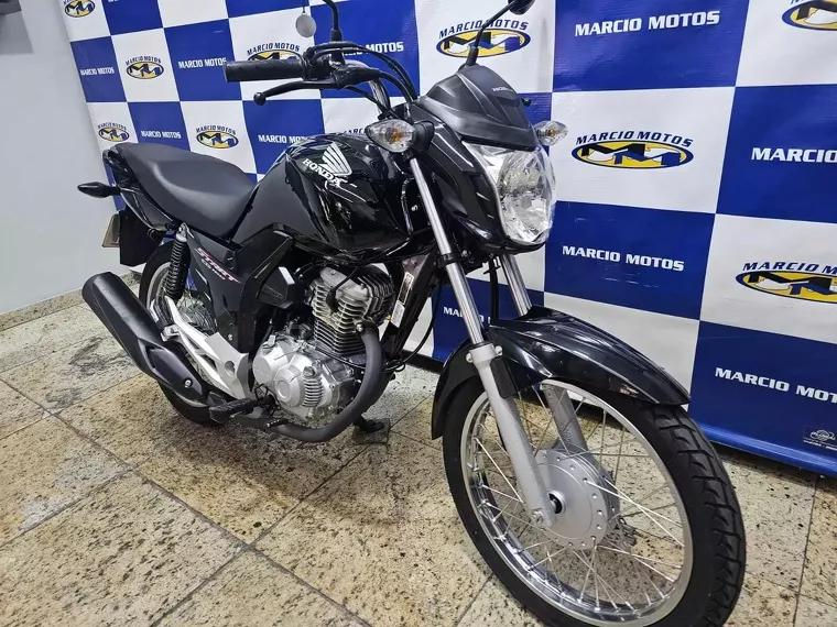 Honda CG 160 Preto 2