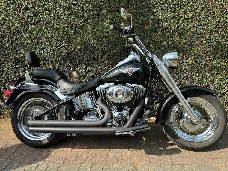 Harley-Davidson Fat Boy Preto 11