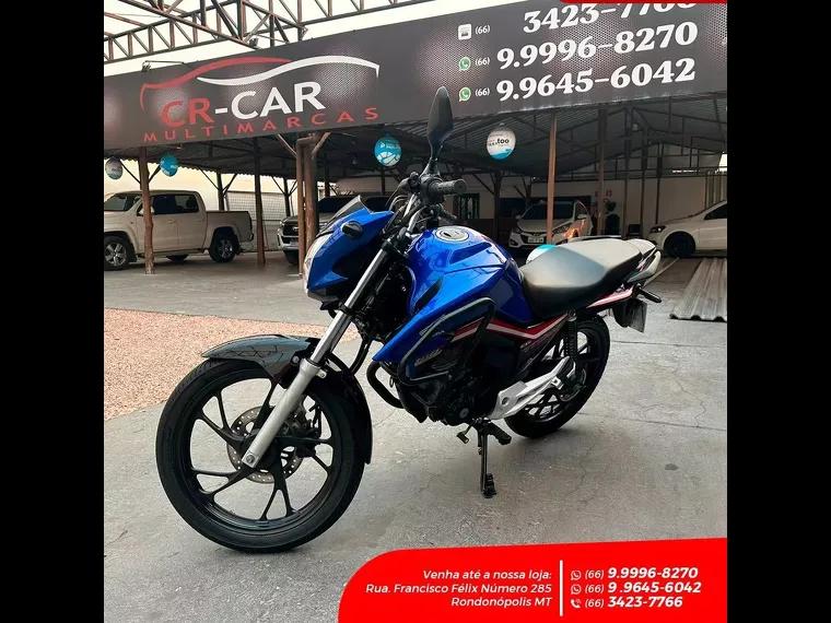 Honda CG 160 Azul 2