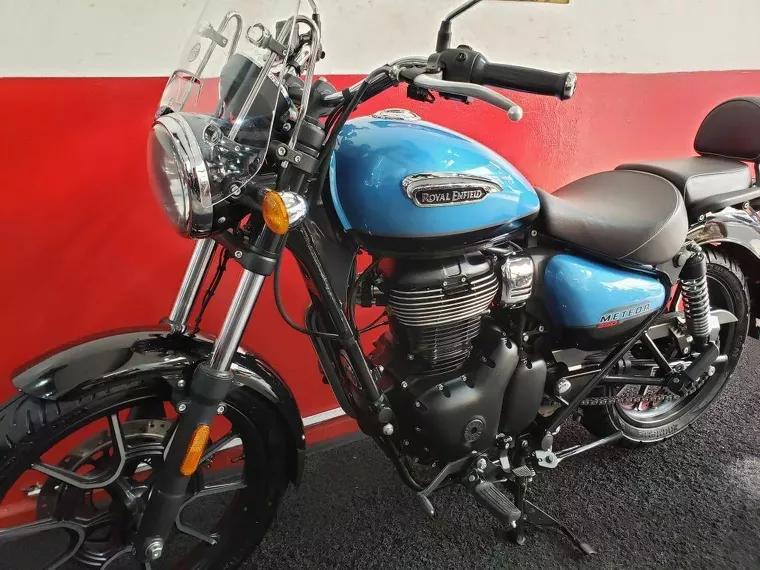 Royal Enfield Meteor Azul 13