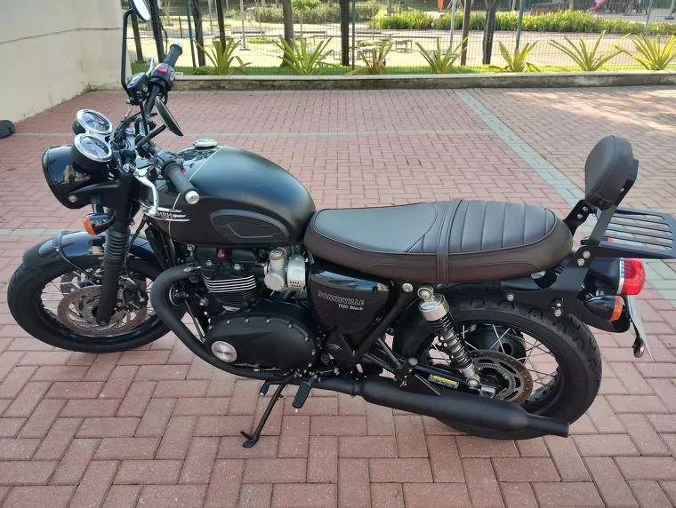 Triumph Bonneville Preto 2