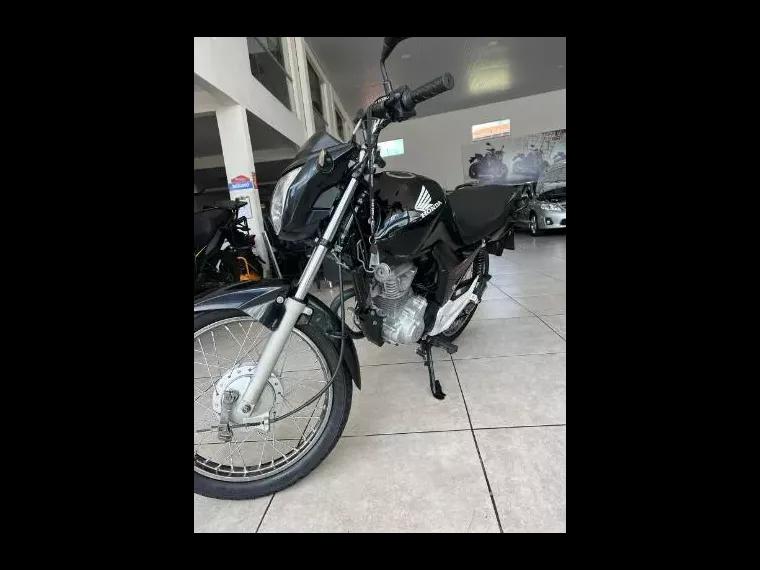 Honda CG 160 Preto 2