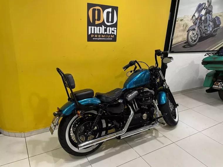 Harley-Davidson Sportster 1200 Azul 3