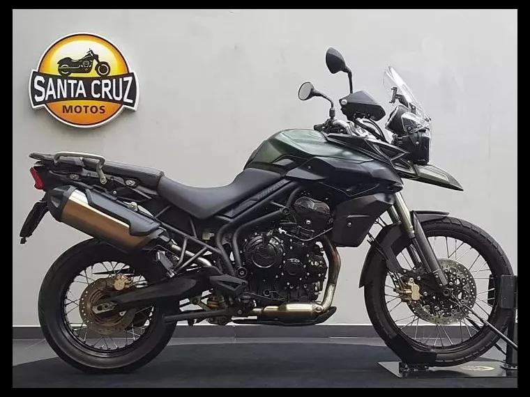 Triumph Tiger 800 Verde 1