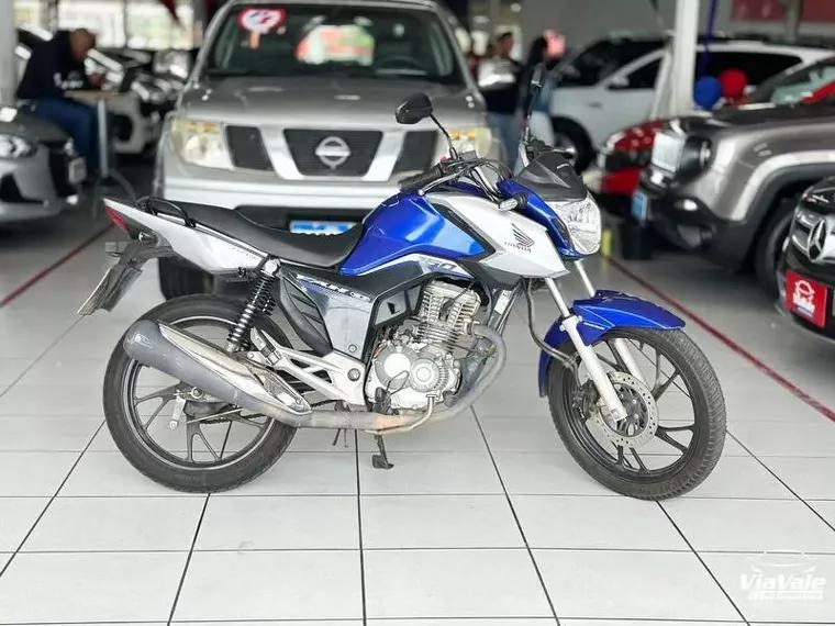 Honda CG 160 Azul 1