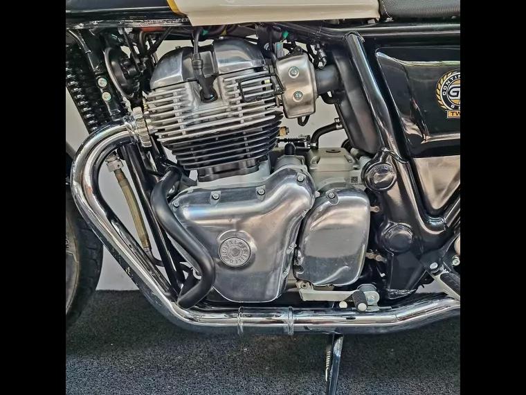 Royal Enfield Continental GT Branco 7