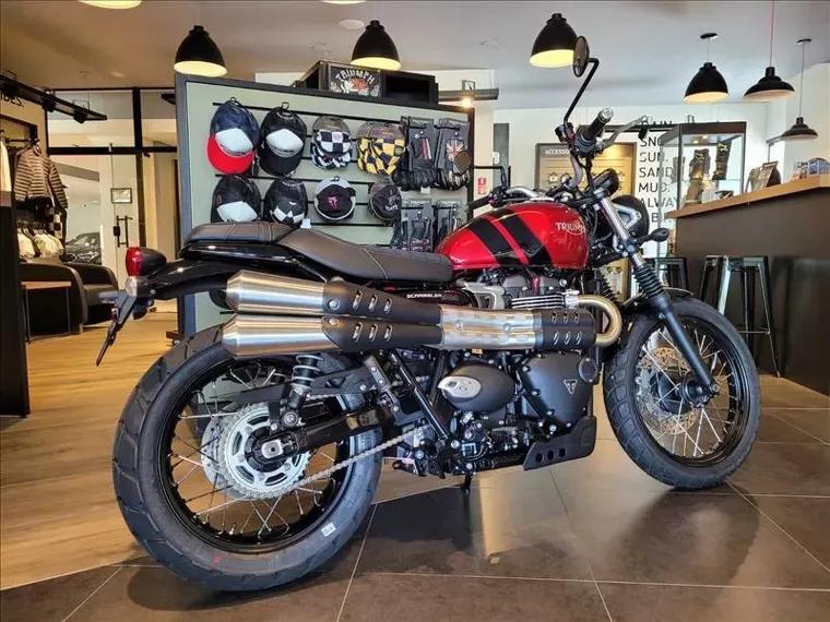 Triumph Street Scrambler Vermelho 2