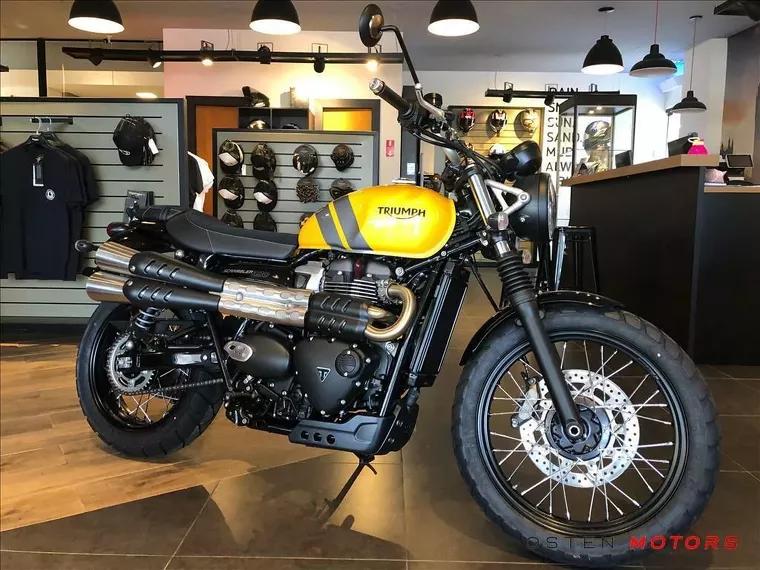 Triumph Street Scrambler Amarelo 9