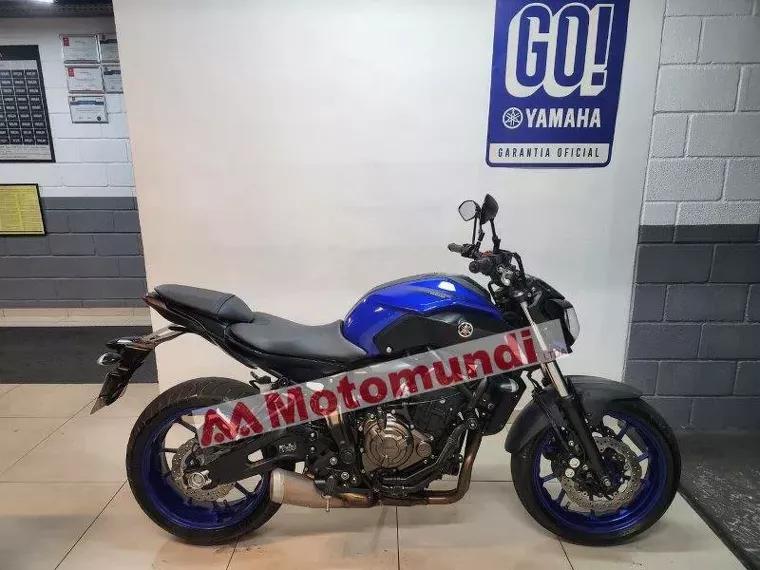 Yamaha MT-07 Azul 1