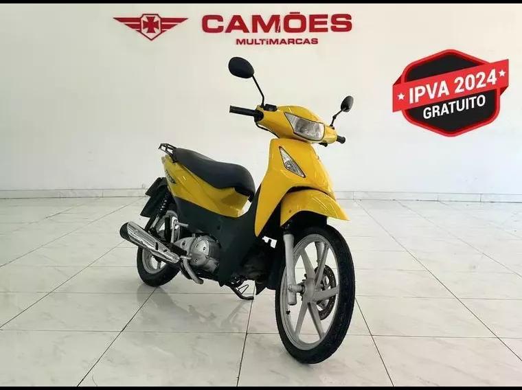 Honda Biz Amarelo 1