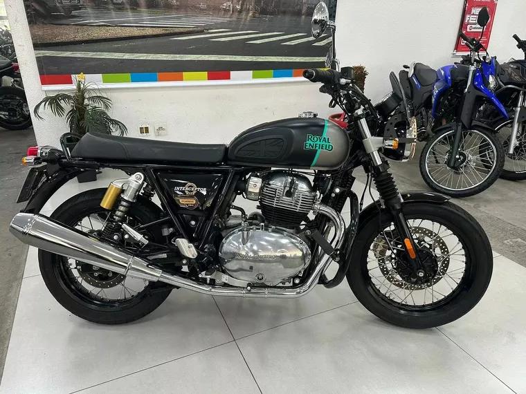 Royal Enfield Interceptor Preto 20