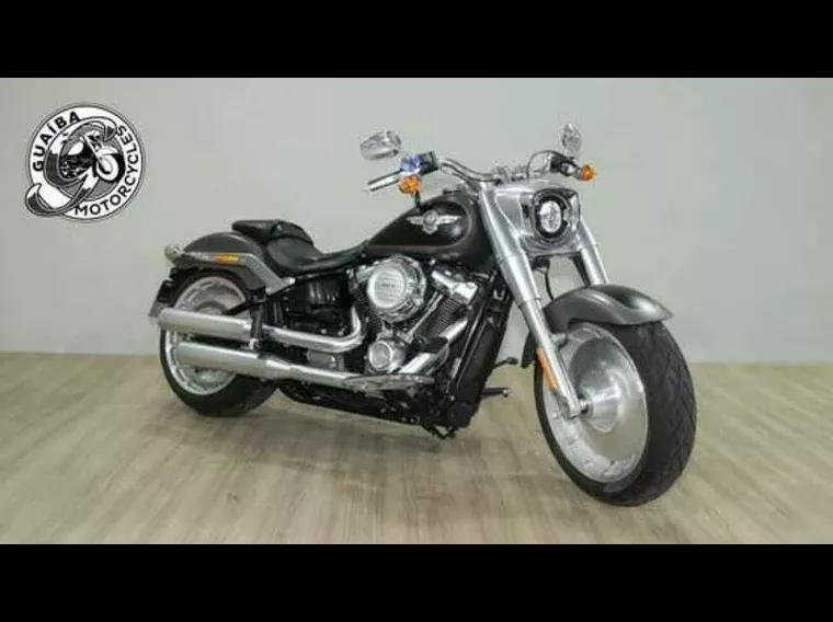 Harley-Davidson Fat Boy Cinza 11