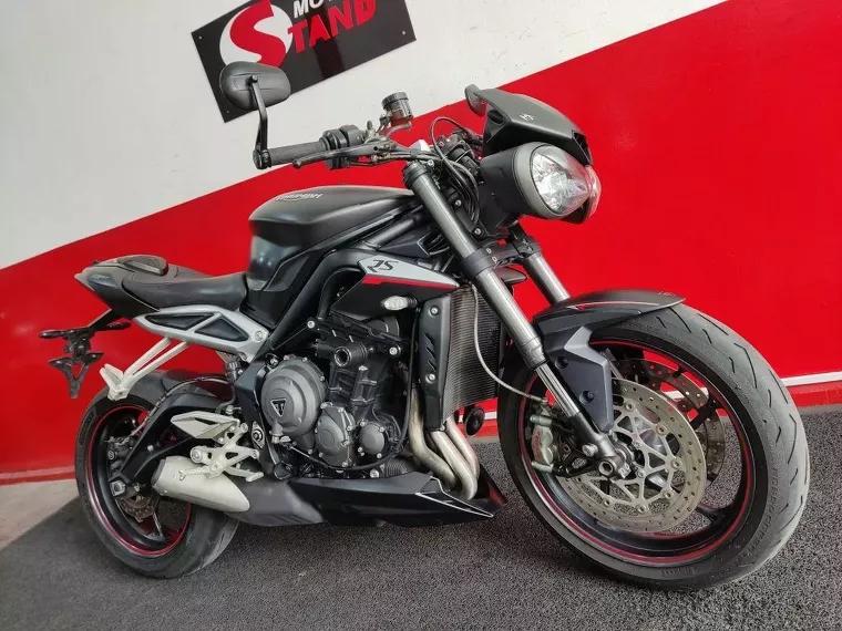 Triumph Street Triple Cinza 2