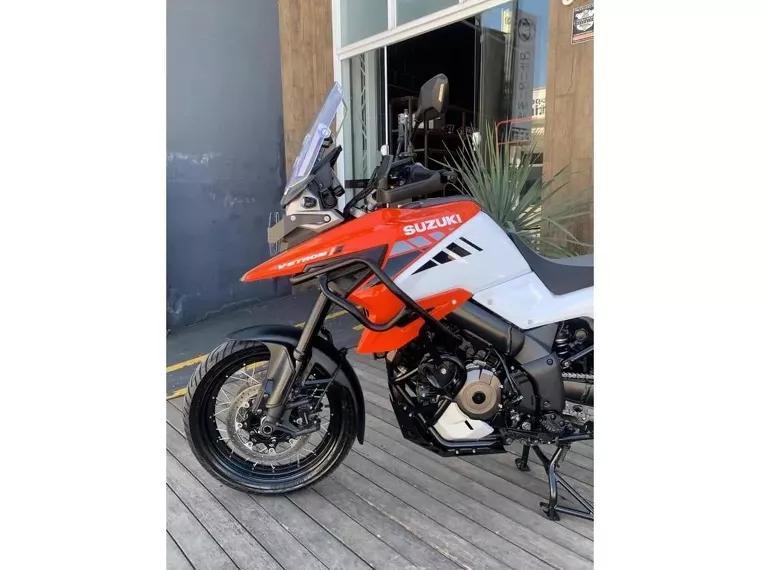 Suzuki V-Strom Laranja 7