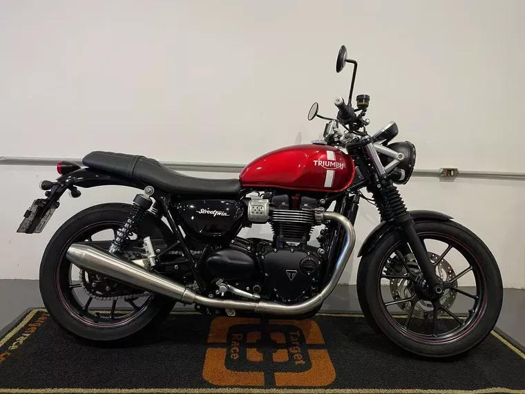 Triumph Street Twin Vermelho 1