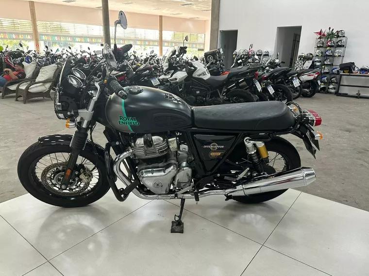 Royal Enfield Interceptor Preto 13