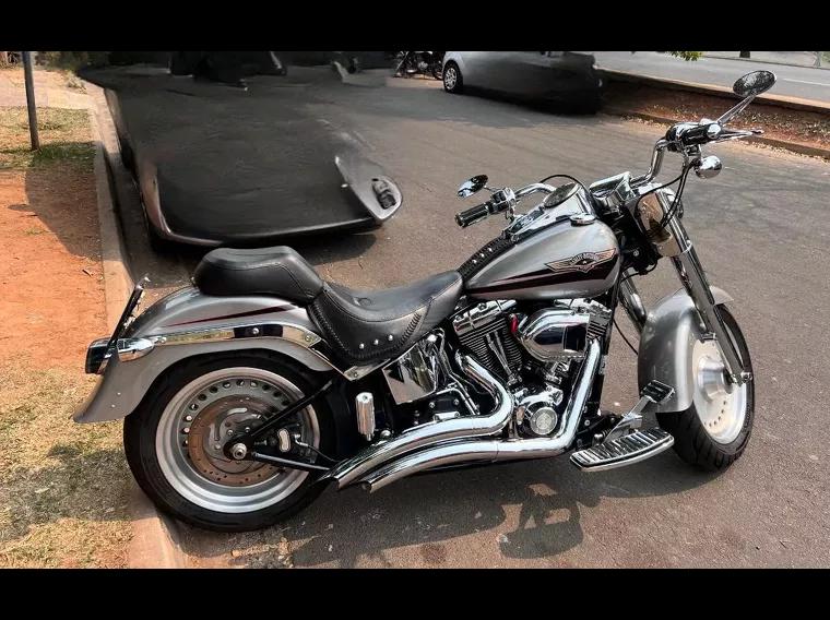 Harley-Davidson Fat Boy Cinza 4