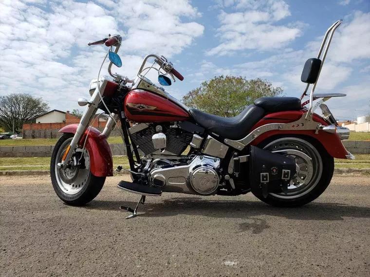 Harley-Davidson Fat Boy Vermelho 3