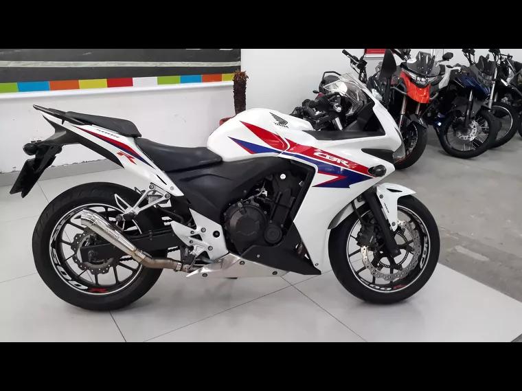 Honda CBR 500 Branco 1