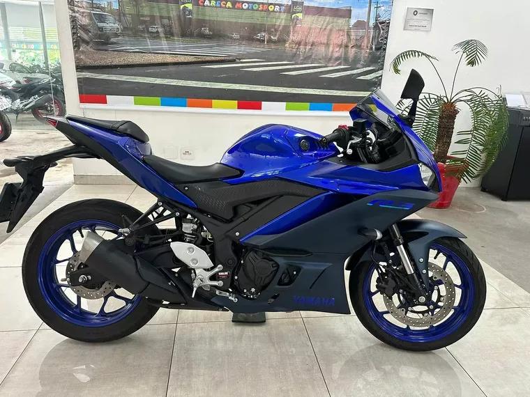 Yamaha YZF R3 Azul 1