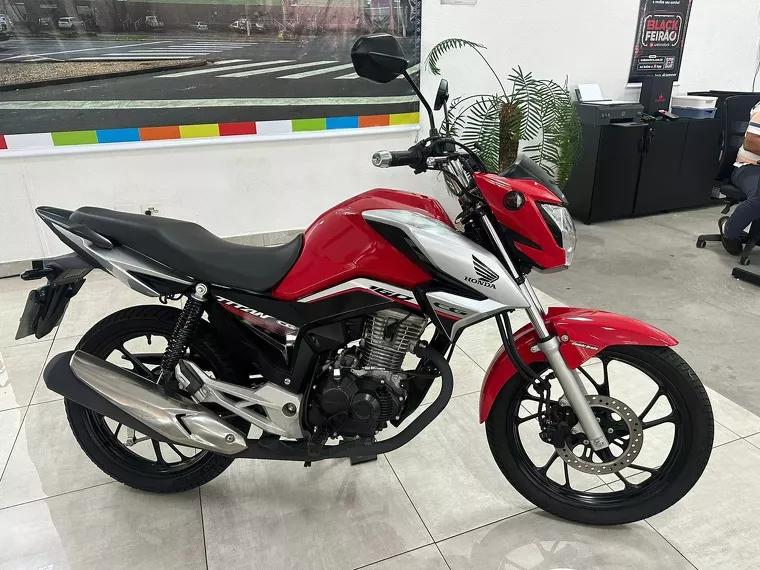 Honda CG 160 Vermelho 1