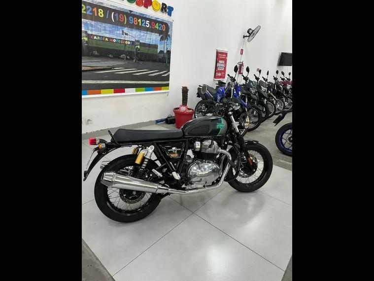 Royal Enfield Interceptor Preto 18