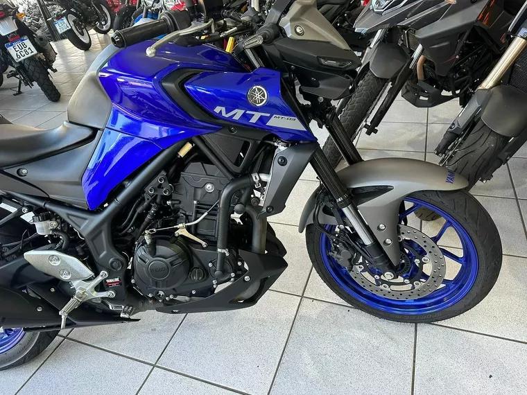 Yamaha MT-03 Azul 14