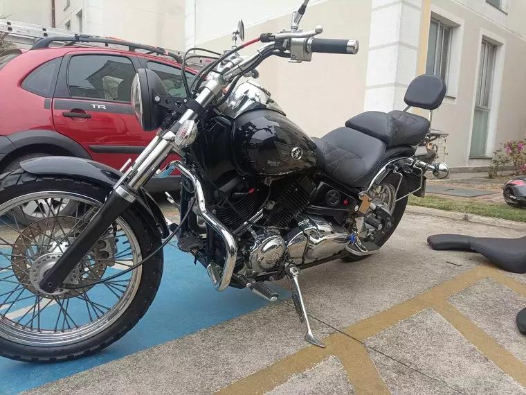 Yamaha XVS 650 Preto 16