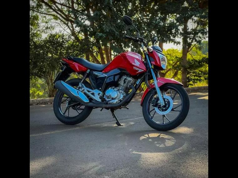 Honda CG 160 Vermelho 1