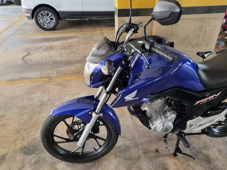 Honda CG 160 Azul 3