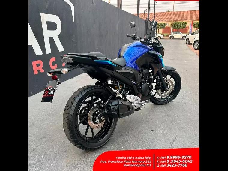 Yamaha Fazer 250 Azul 4