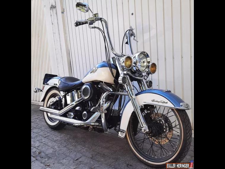 Harley-Davidson Heritage Azul 3