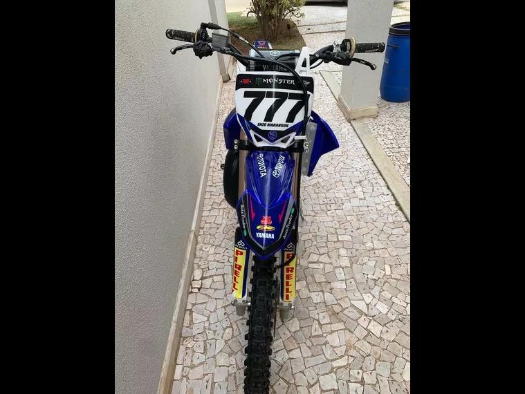 Yamaha YZ Azul 3