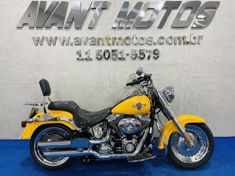 Harley-Davidson Fat Boy Amarelo 14