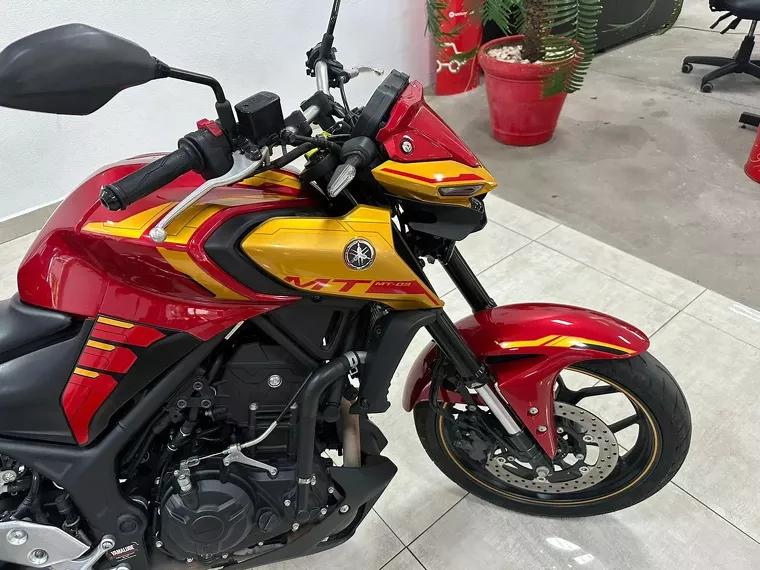 Yamaha MT-03 Vermelho 17