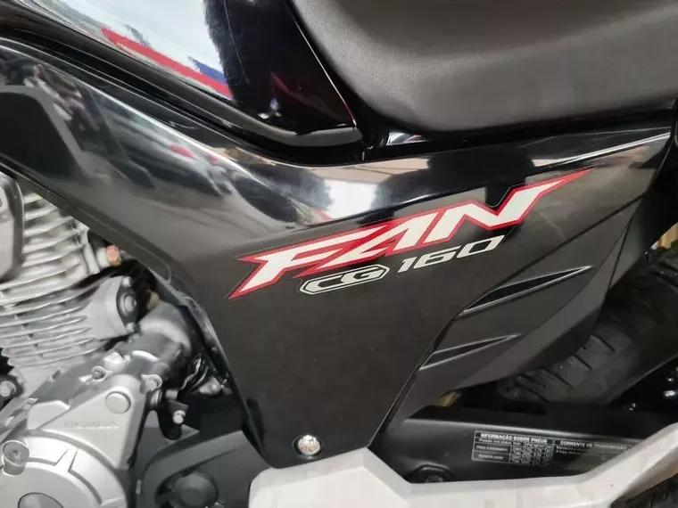 Honda CG 160 Preto 8