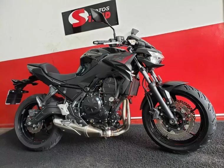 Kawasaki Z 650 Preto 2