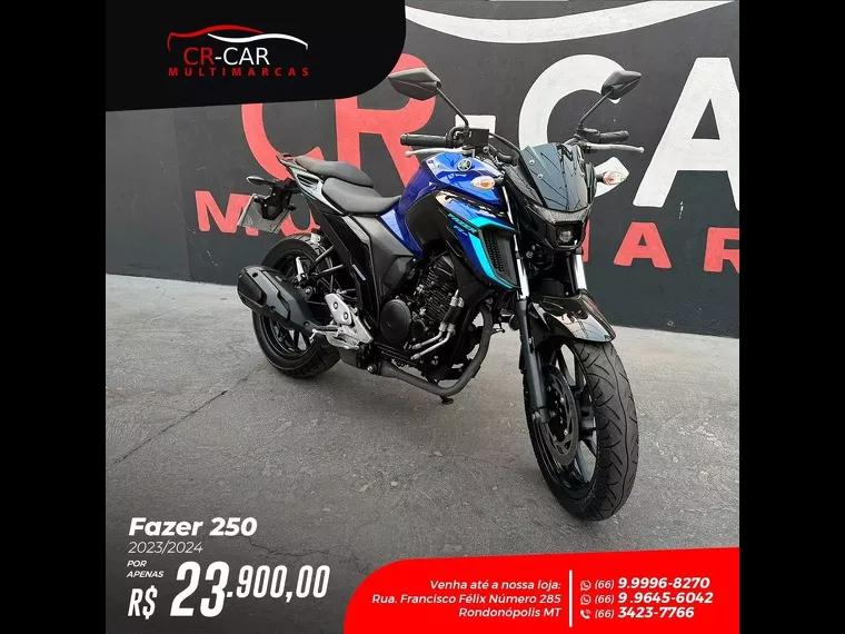 Yamaha Fazer 250 Azul 1