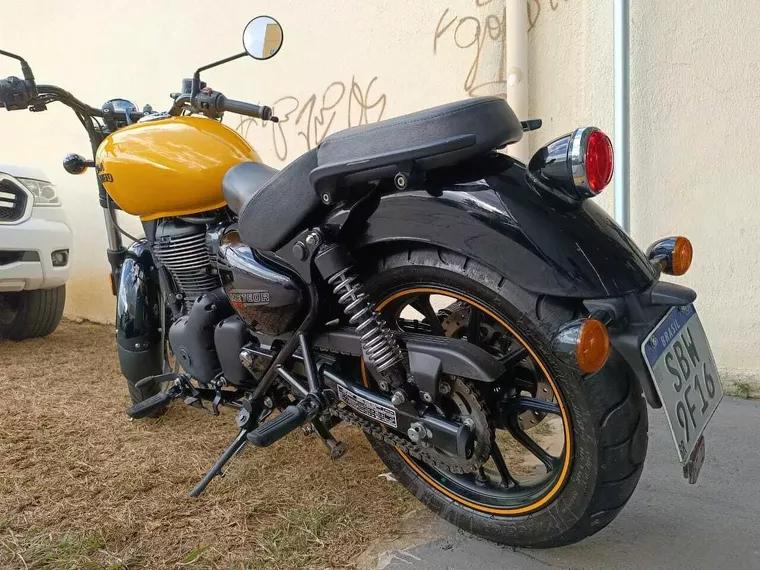 Royal Enfield Meteor Amarelo 7