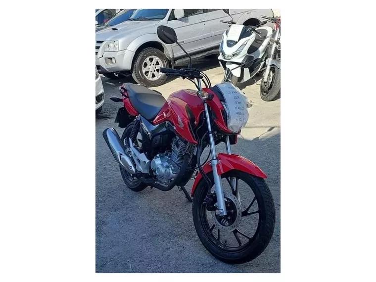 Honda CG 160 Vermelho 1